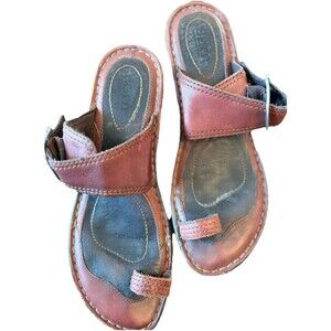 Born Piper Leather Sandals Size 8